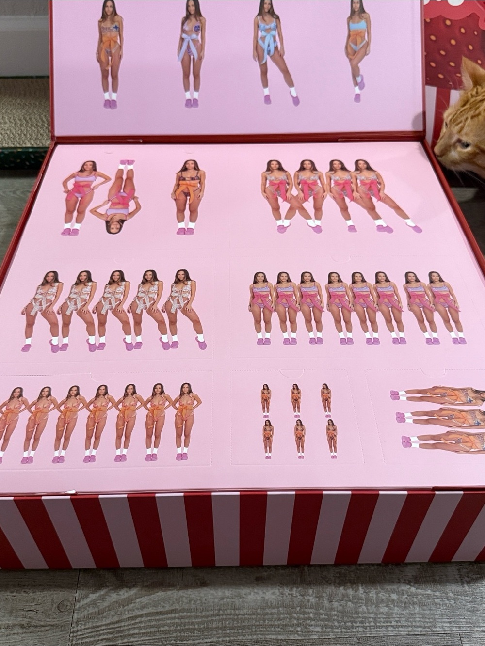 Strawberry Milk Mob - Advent Calendar BOX AND BAG ONLY - Picture 5 of 6